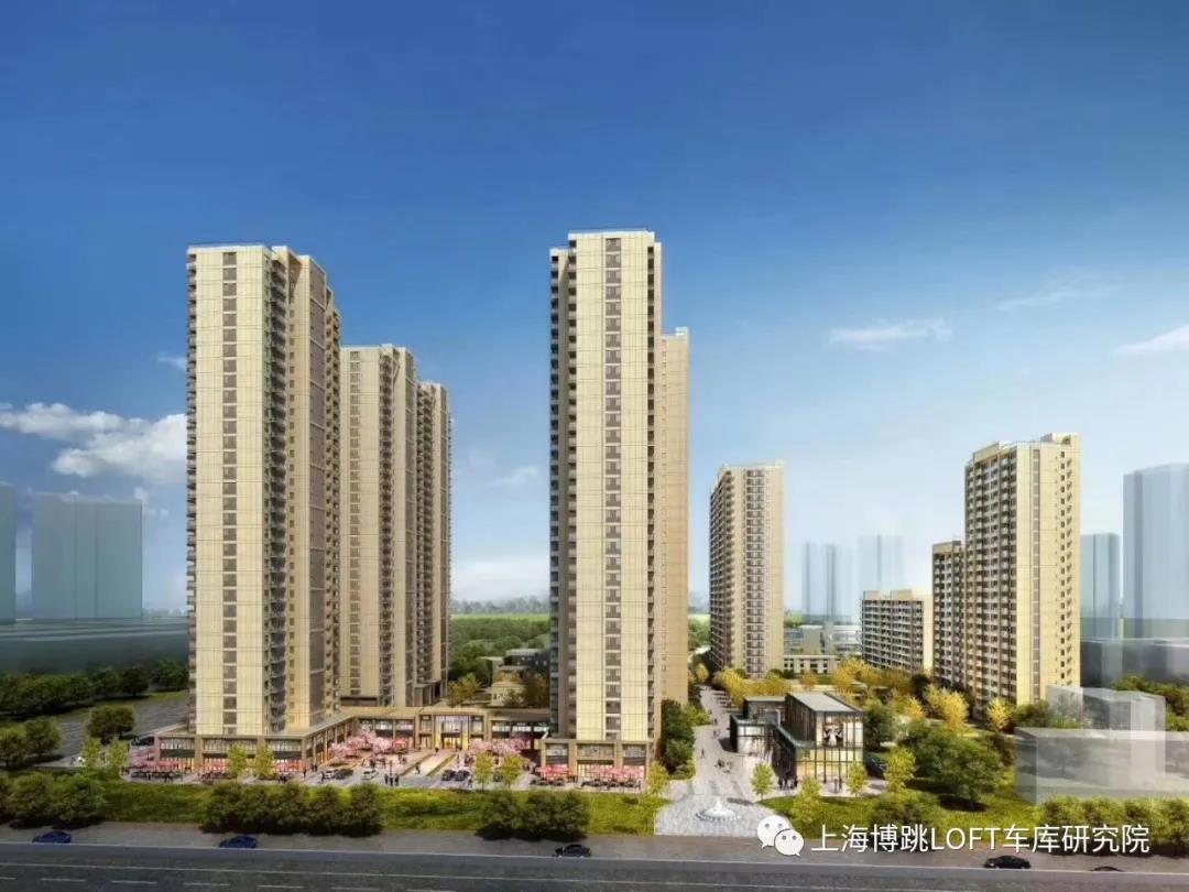 毕节采用了LOFT车库武汉当代集团春风十里项目现已结构封顶！